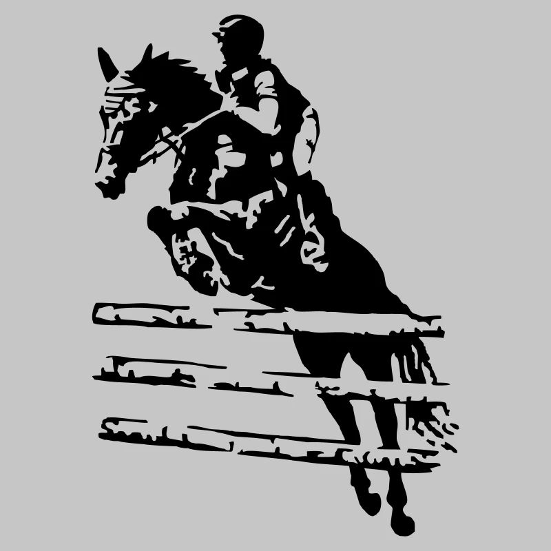 Cavalier de saut d’obstacles