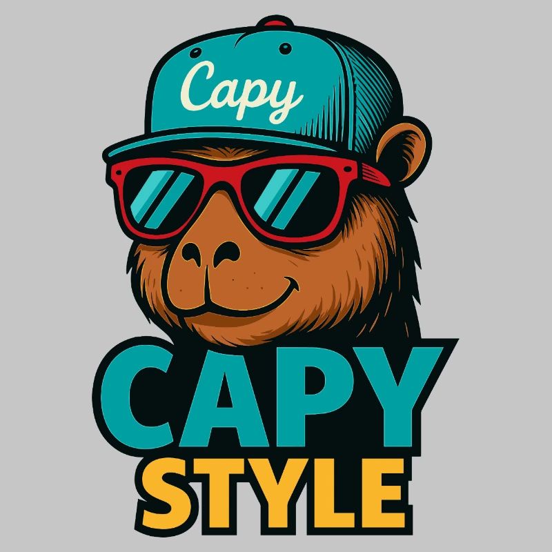 Capy Style Cap Graphic