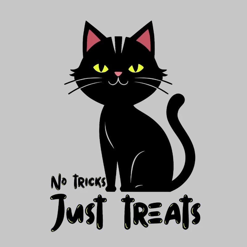 Glowing Cat Silhouette Illustration