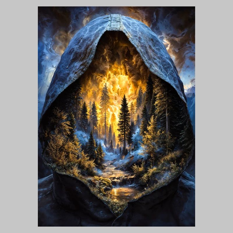 Forêt de l’Enfer à capuchon