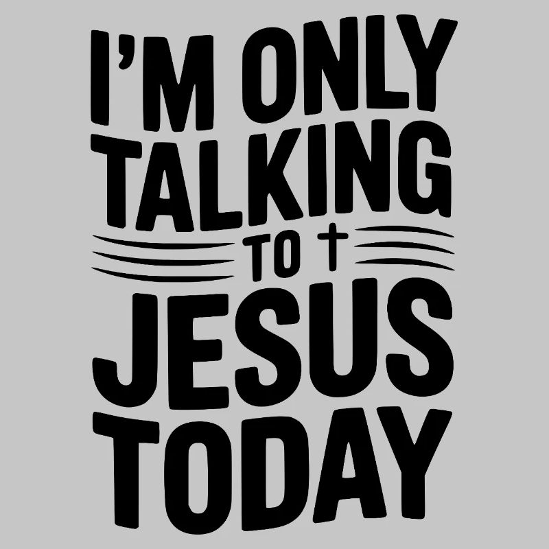 Ich rede erst heute mit Jesus