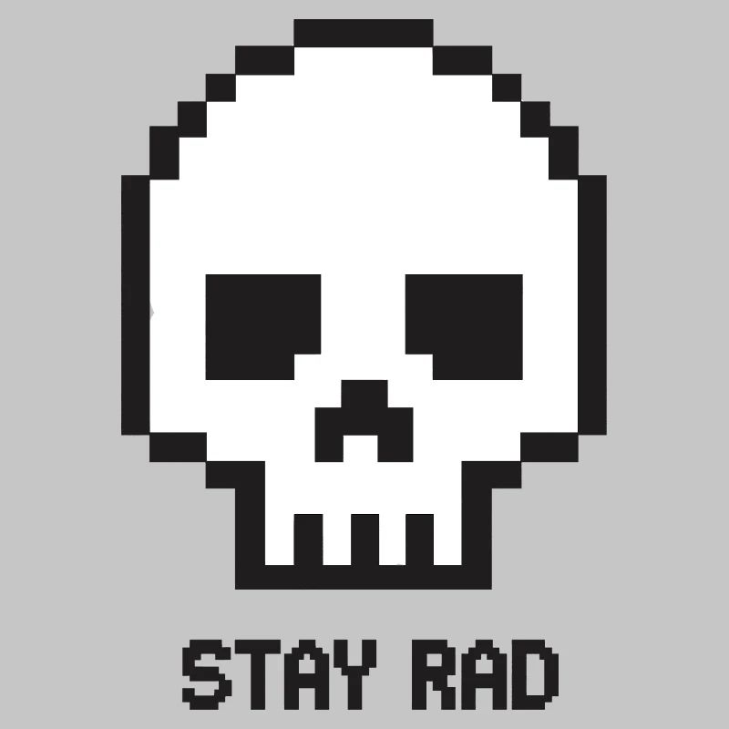 Roue de maintien du Pixel Skull