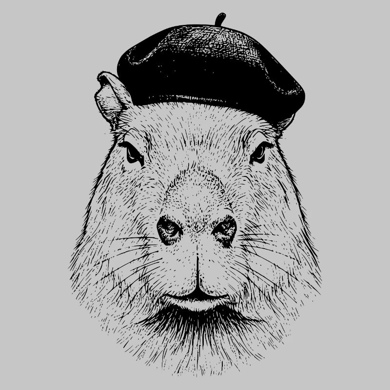 Capybara Avec Béret