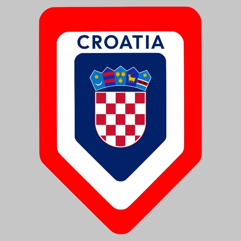 Kroatisches Wappen Emblem