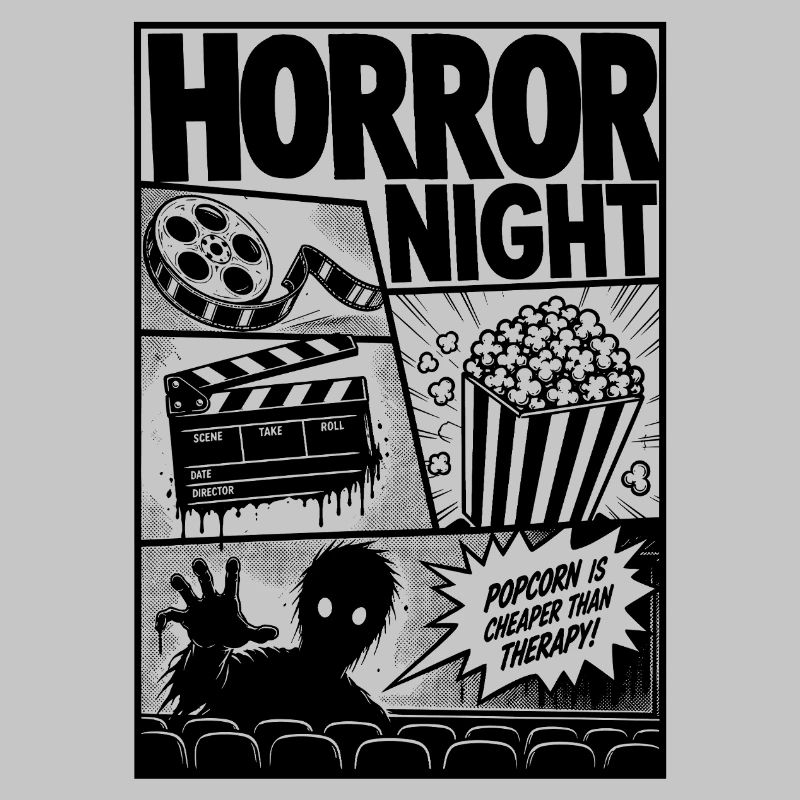 Horror Kino Zombie Comic