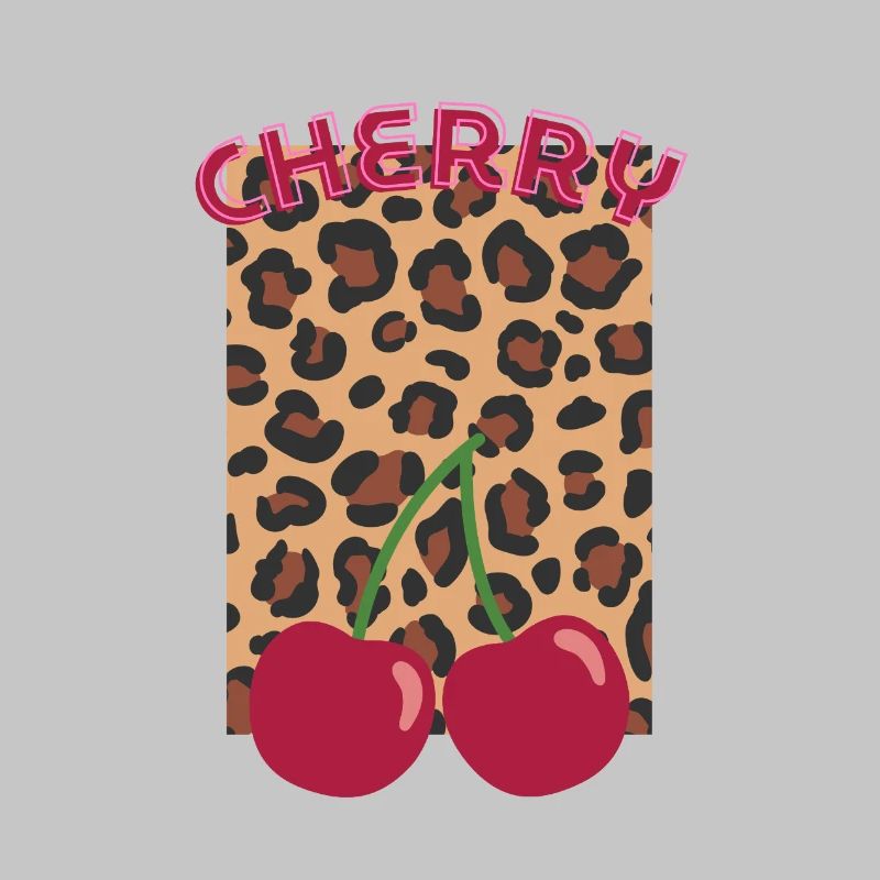 Leopard-look cherries