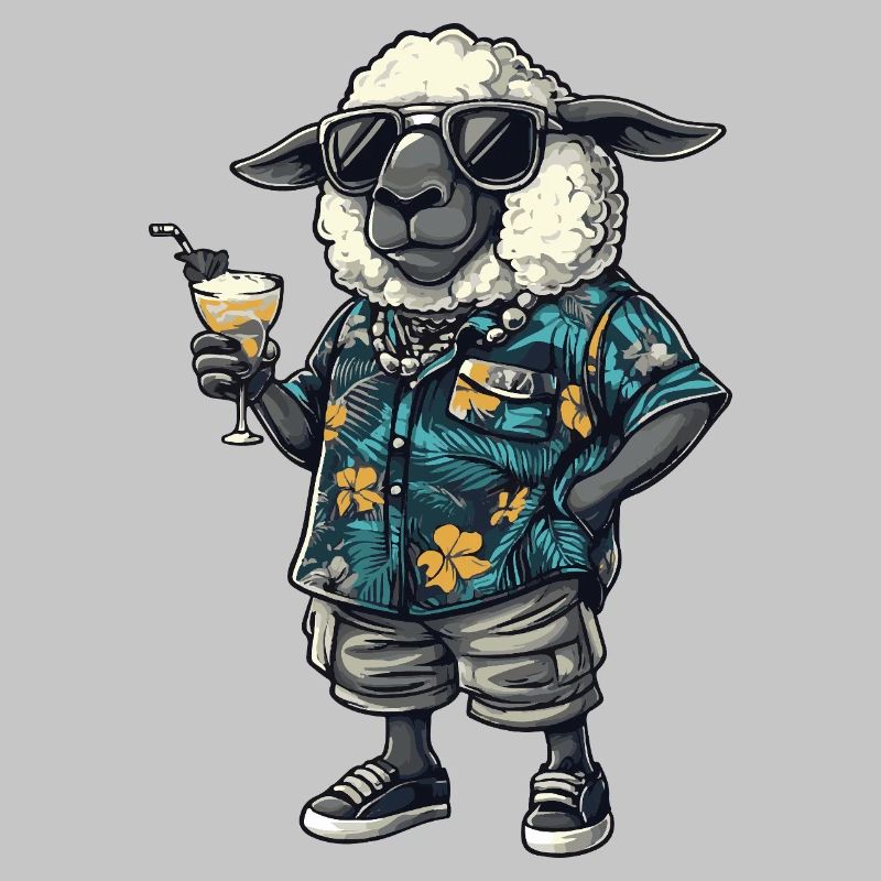 Sheep Comic Summer