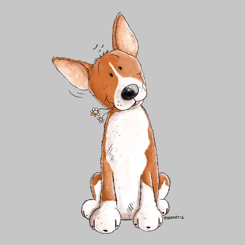 Small Basenji I Dog Comic I Dog