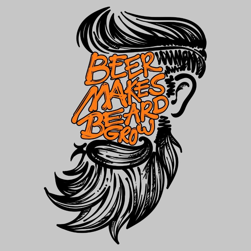 Bart Statement Humorvoll Vollbart Bartträger