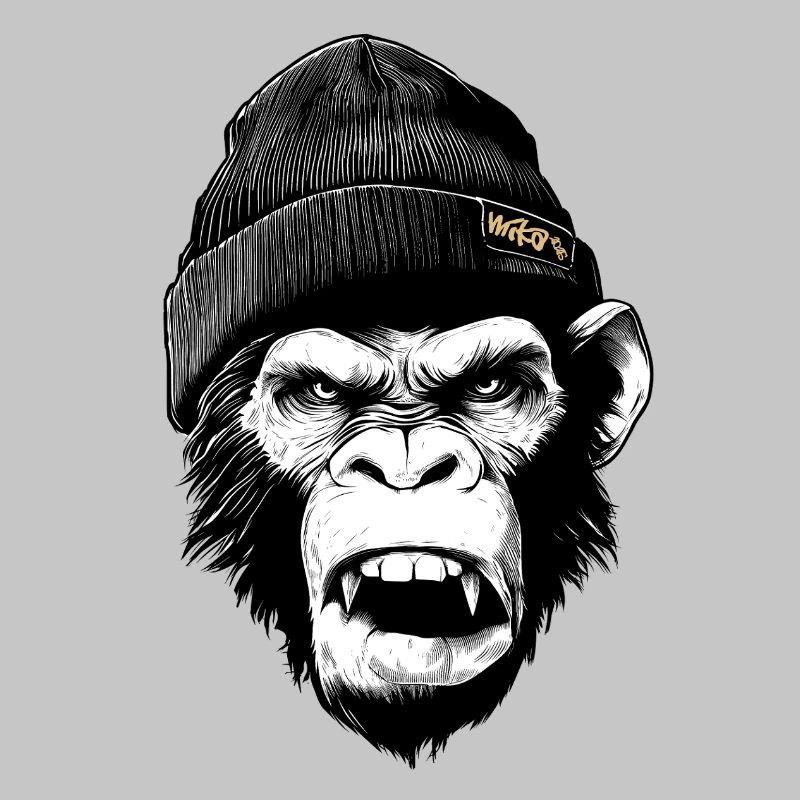 Singe enragé