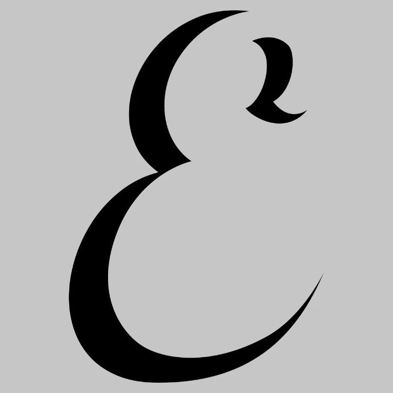 Letter E, Name, der Buchstabe E