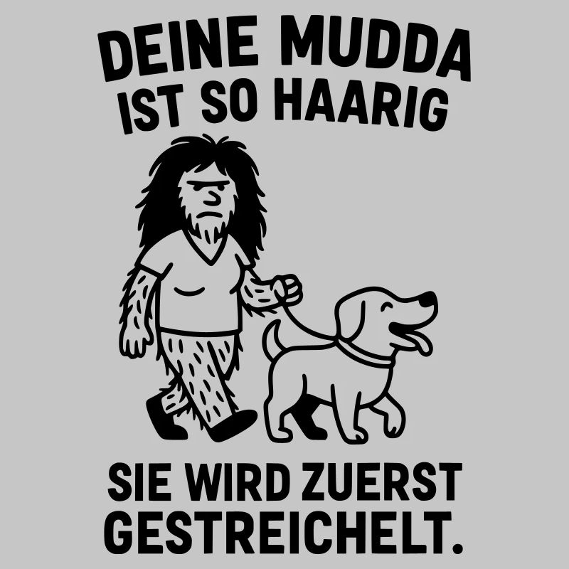deine mutter haarig witz
