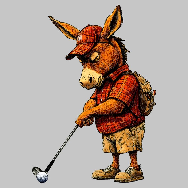 Golf Esel