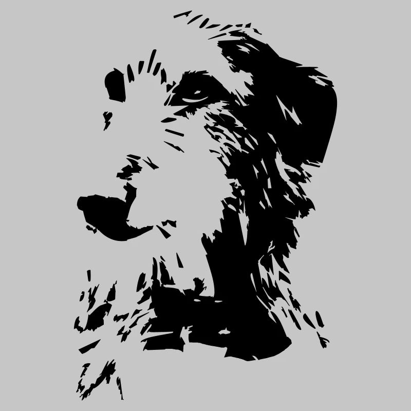 Scottish Deerhound Kopf