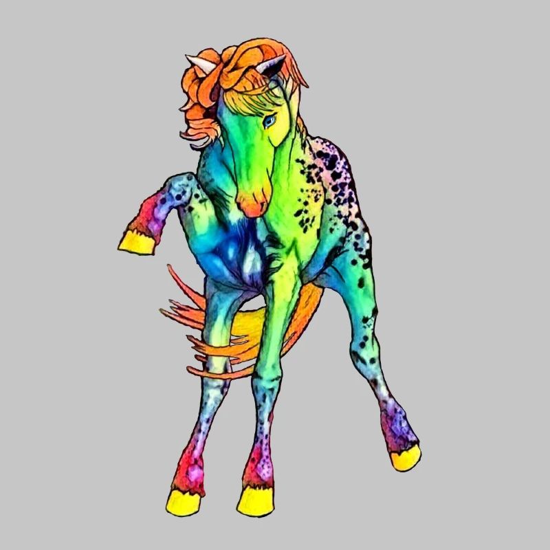 neon Pferd
