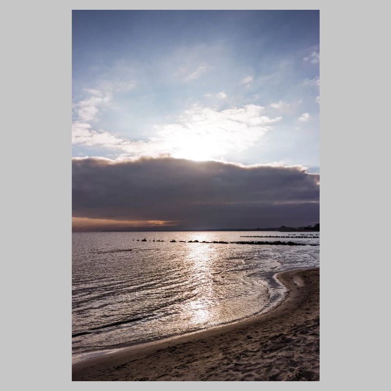 Sunset on the beach