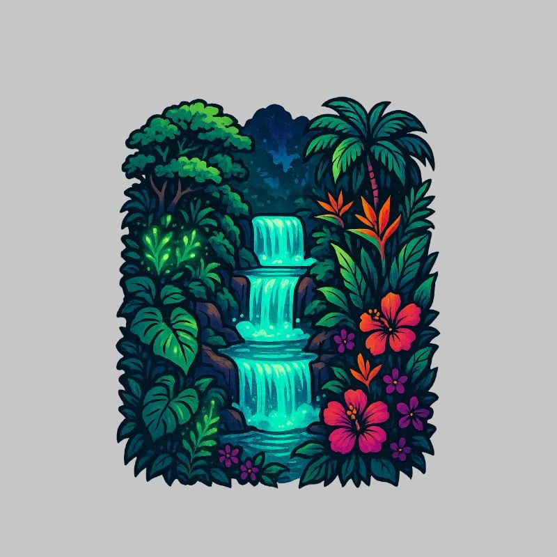 Cascade tropicale