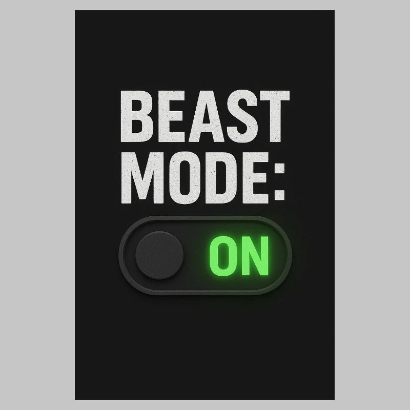 Beast Mod einschalten Schalter Design