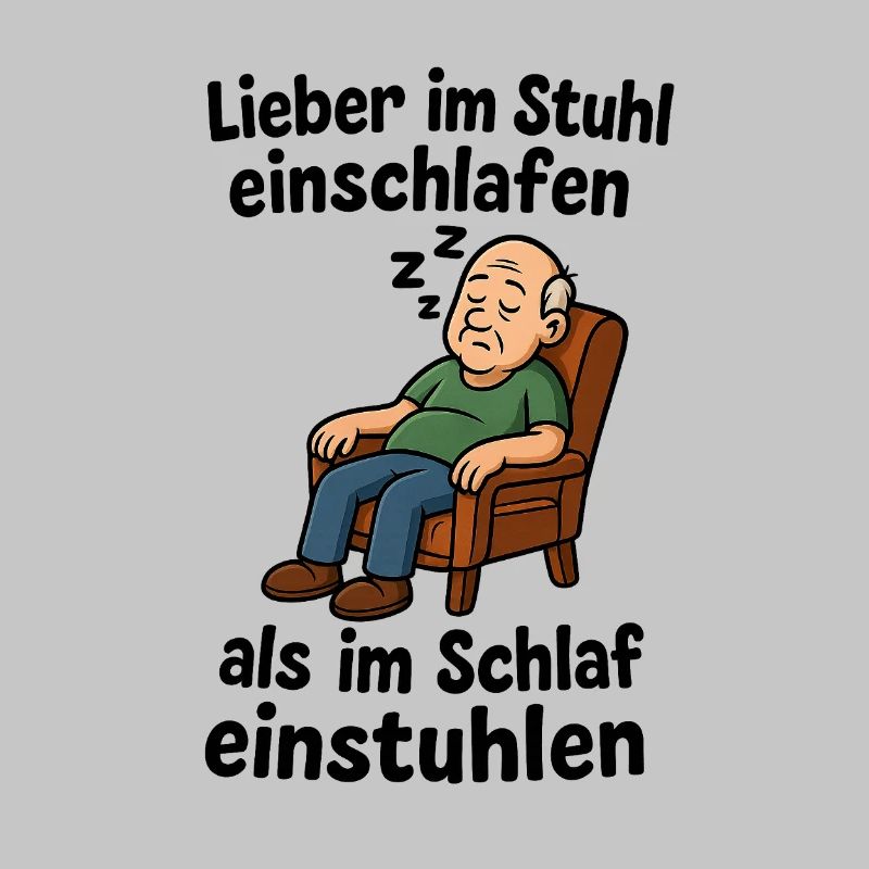 Stuhl einschlafen einstuhlen
