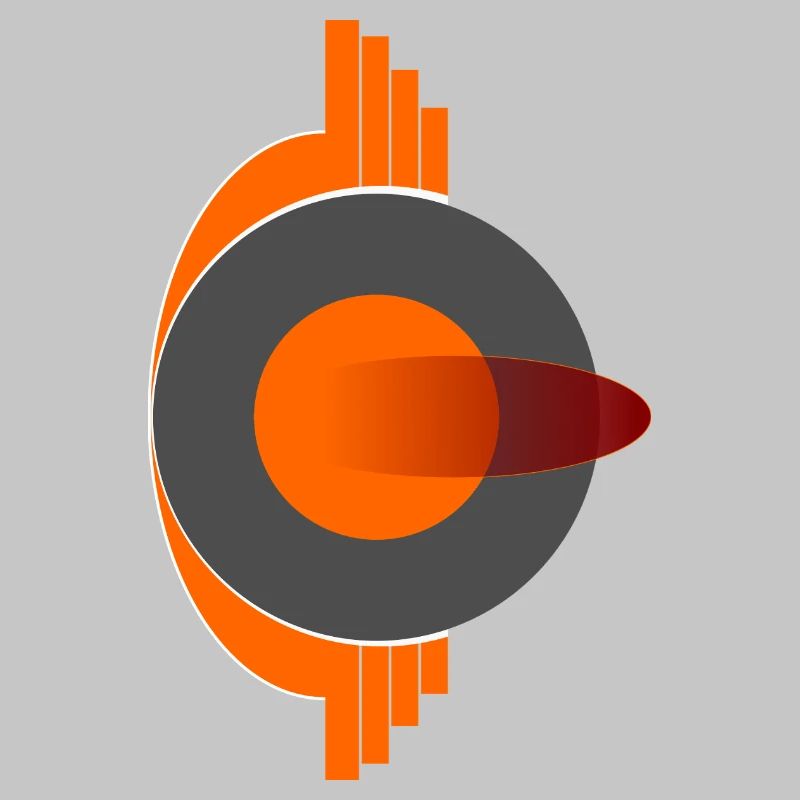 Logo abstrait de l’œil de Phoenix