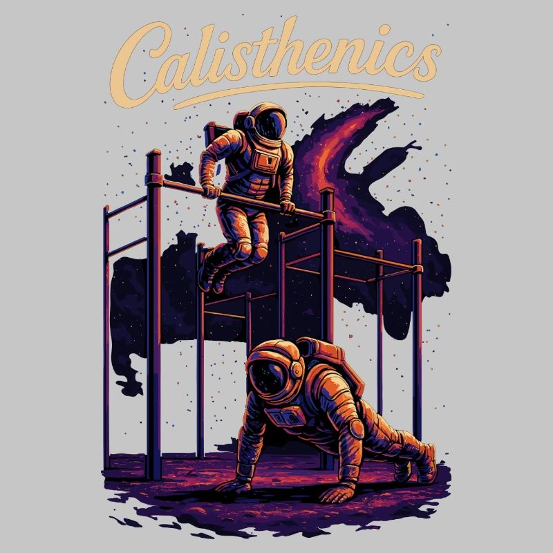 Calisthenics Astronaut Dips Push-ups Gift