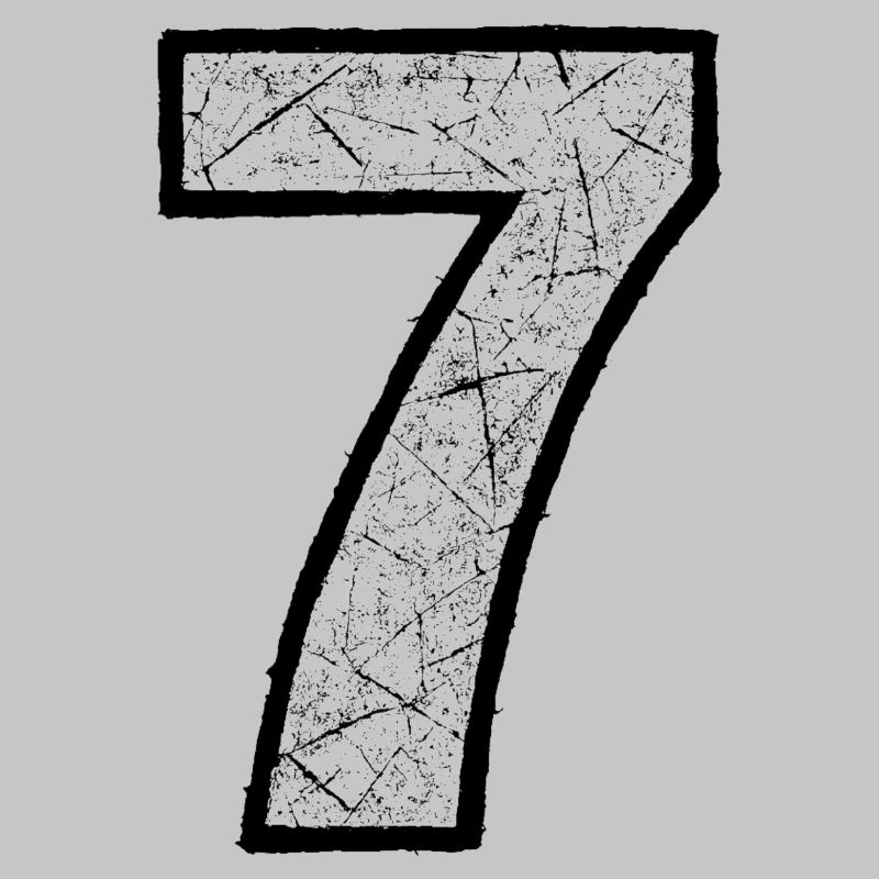 Cracked Seven Digit Pattern