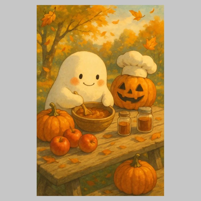 Halloween Ghost Cooking