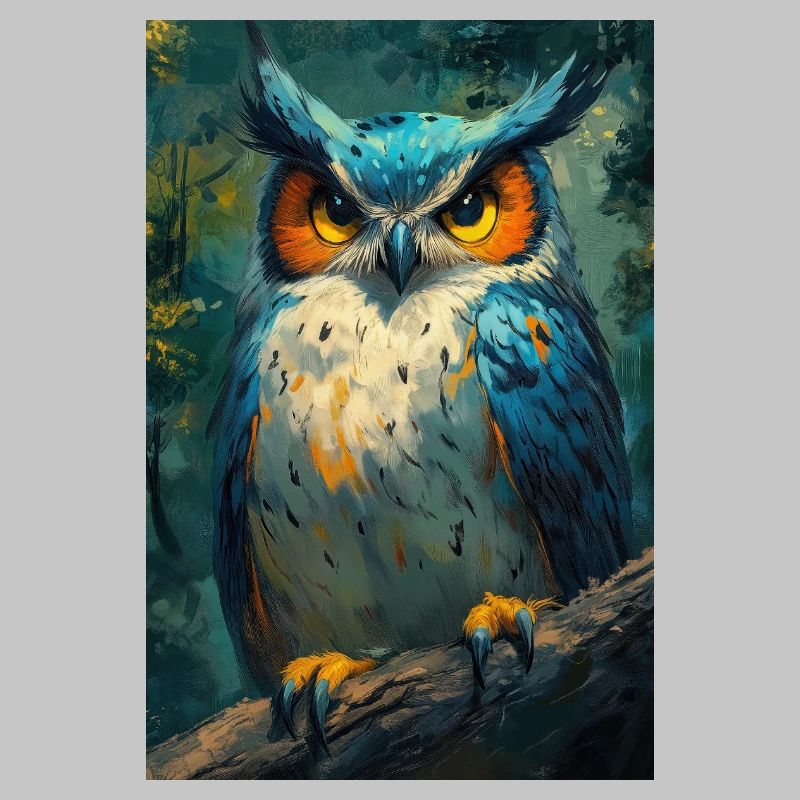 Illustration einer Eule