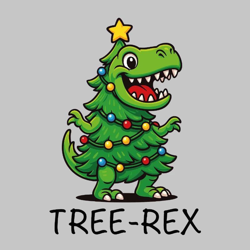 Tree-Rex – Süßer Cartoon Dino