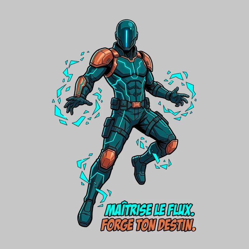 Cyberpunk Hero – Comic-Illustration
