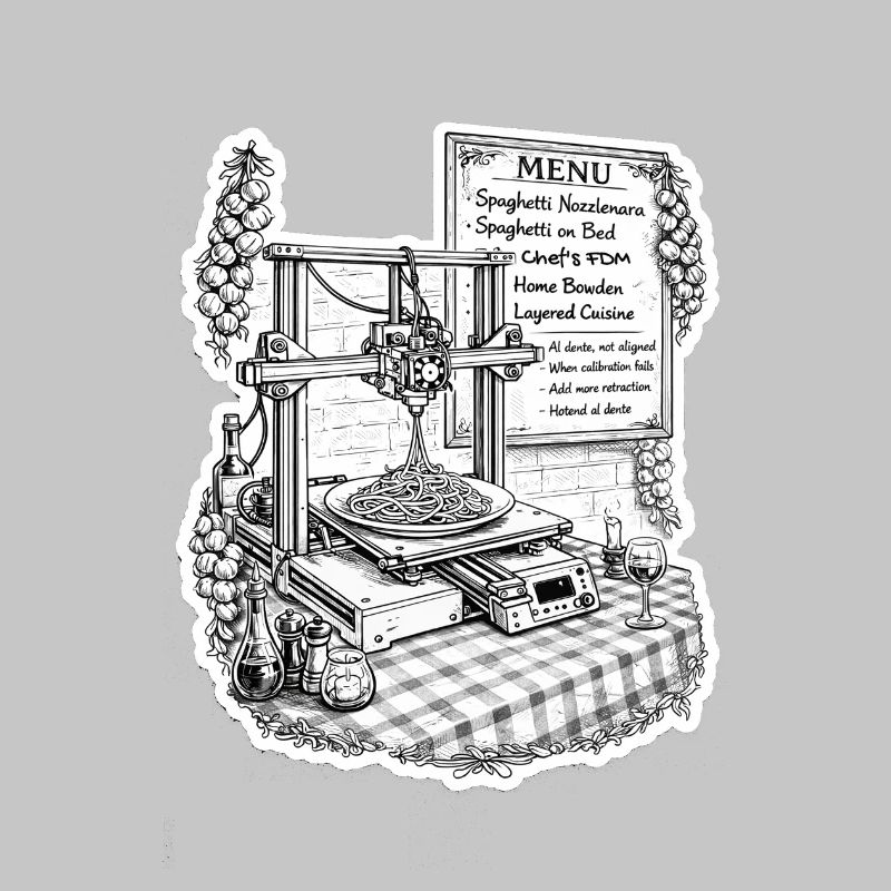 Spaghetti-3D-Drucker