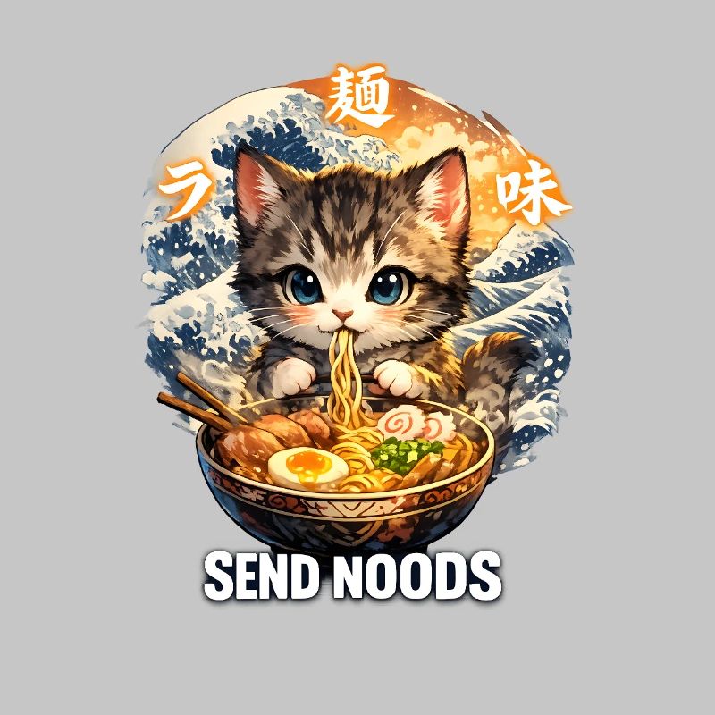 Cat Ramen Send Noods