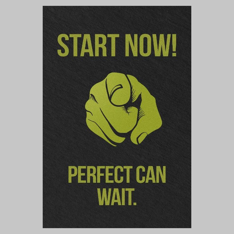 Start now – Statement shirt for doers