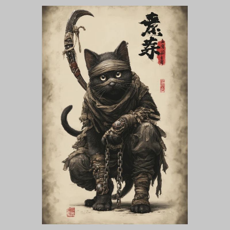 Shadowed Kat: Feline Warrior
