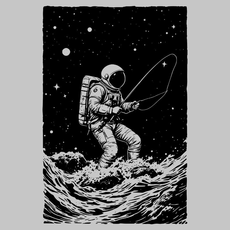 La pêche des astronautes dans l’espace