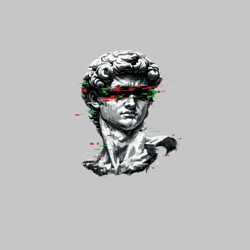 Bust Glitch Barock