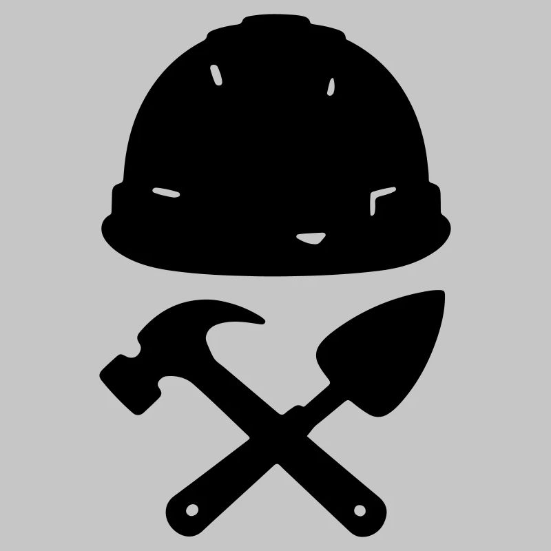 T-shirt Construction - Builder Tools Helmet