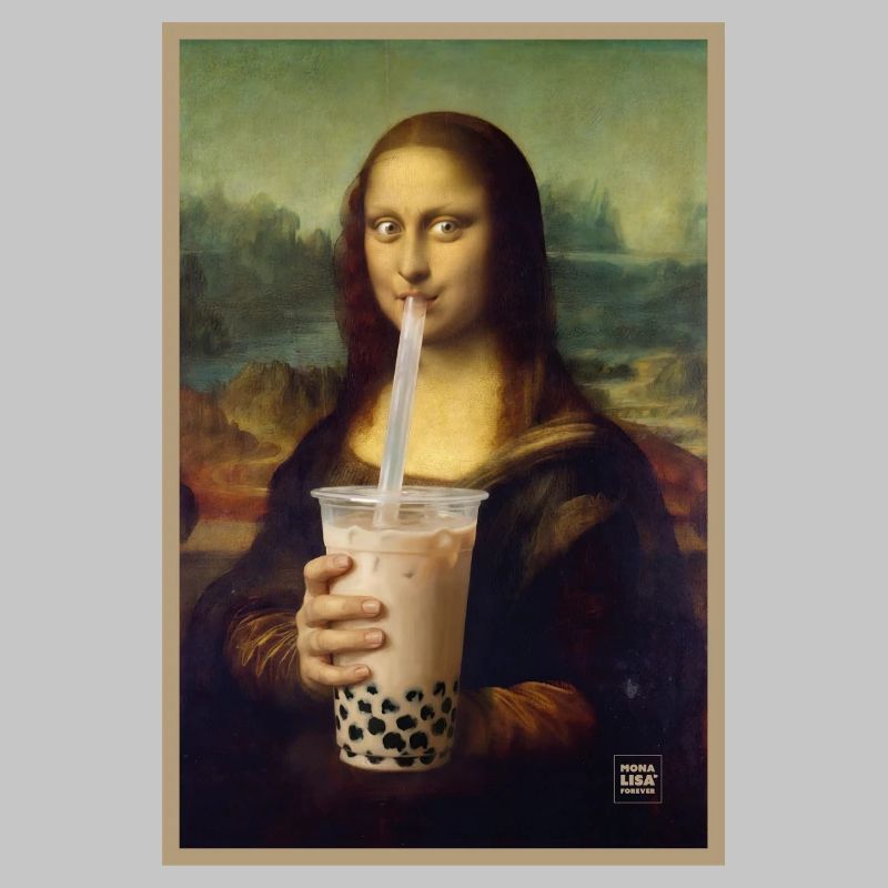Mona Sip Bubble Tea Portrait