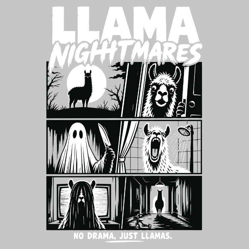 Llama Nightmares Horror Comic