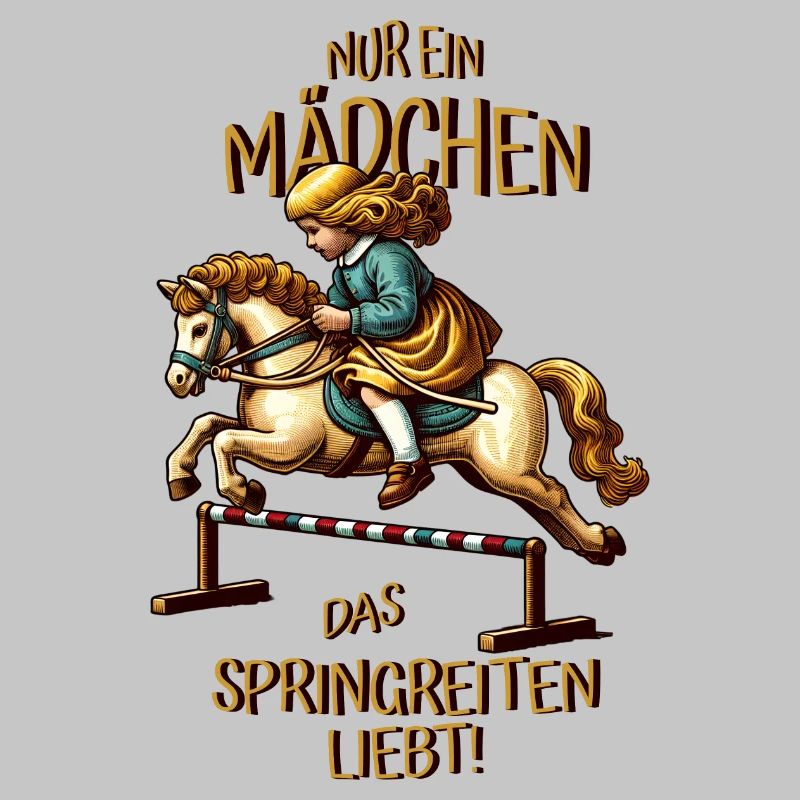 Kinder Springreiten