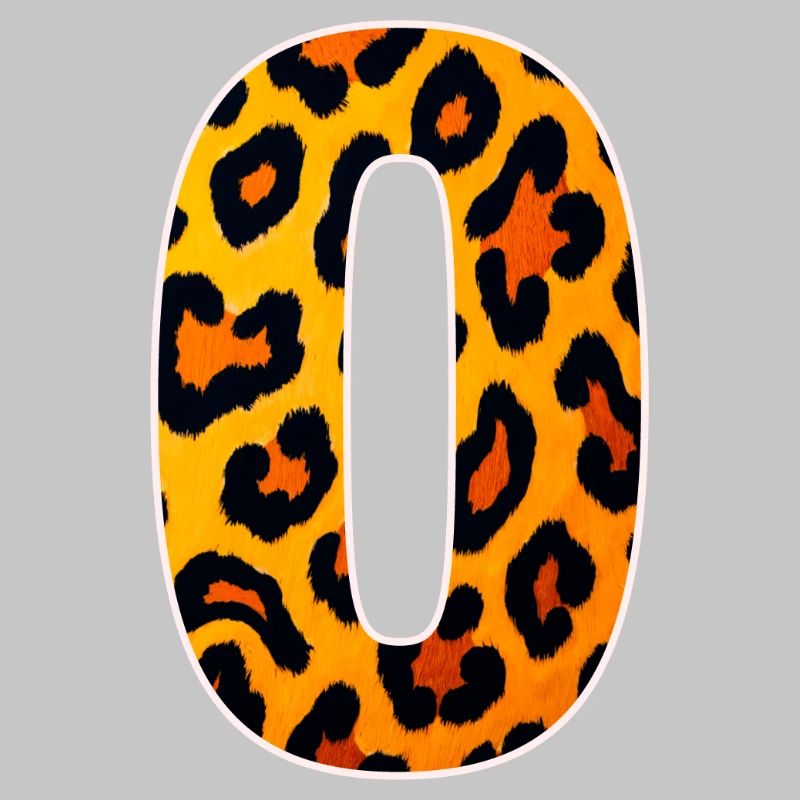 Leopard_Buchstabenmuster_-_O