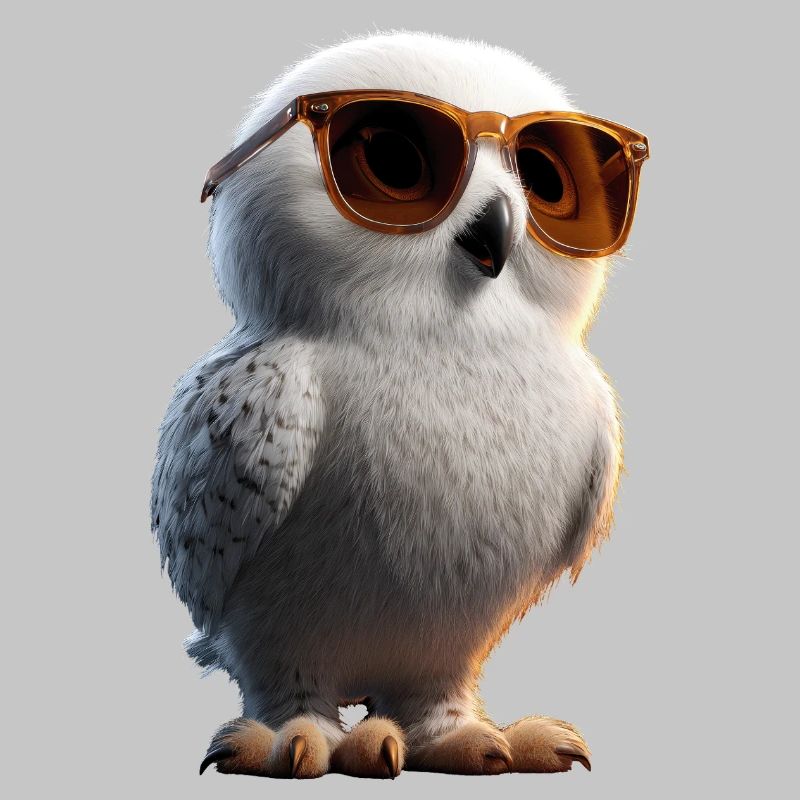 Schneeeule Weiße Eule Kauz Uhu Owl Schnee Eulen