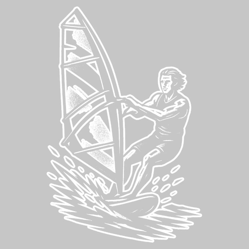 Funny Windsurf Motif