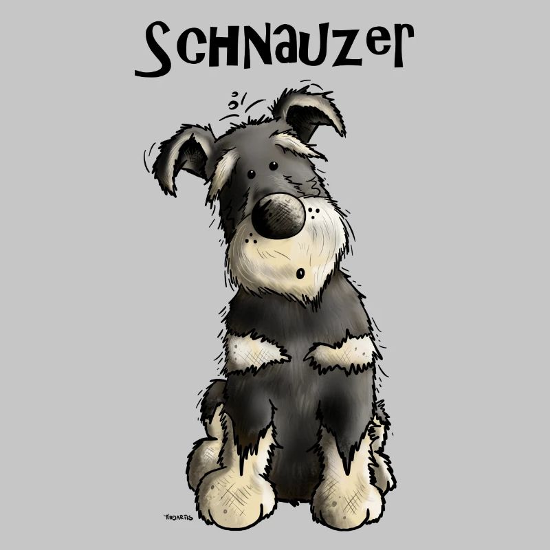 Witziger Schnauzer