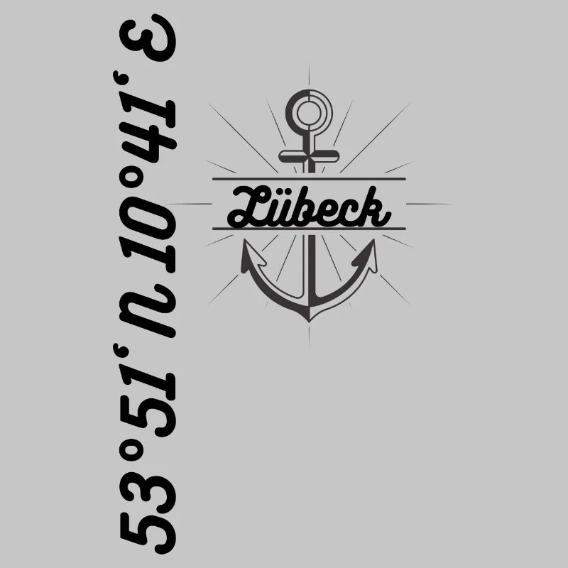 Lübeck coordinates Maritime motif