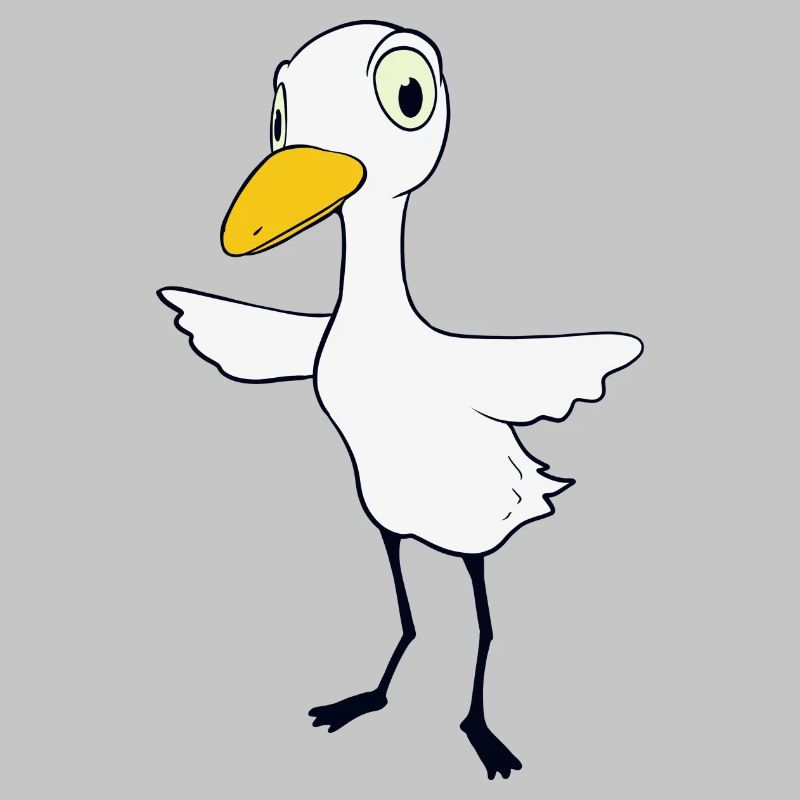 Skeptischer Vogel
