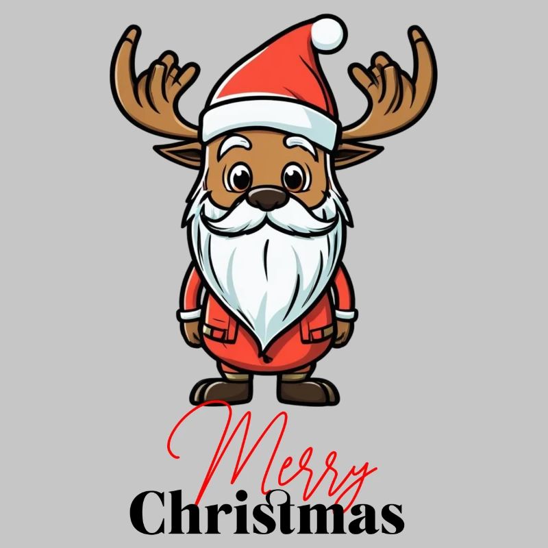 Rentier Weihnachtsmann