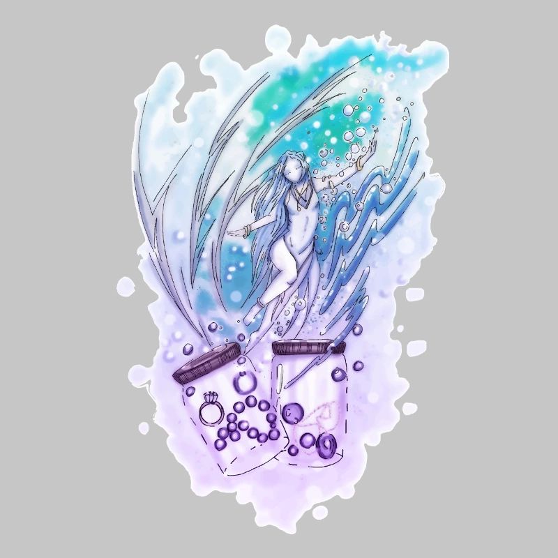 Wicca Wassermann Nixe Sternzeichen