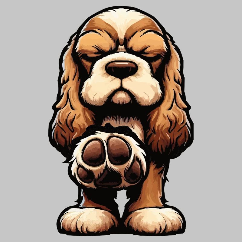 Cocker Spaniel Cocker Chien Cocker Propriétaire de cocker Spaniel