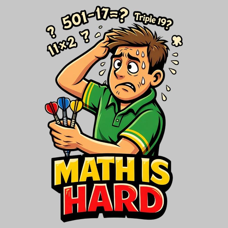 Les maths, c’est des fléchettes difficiles